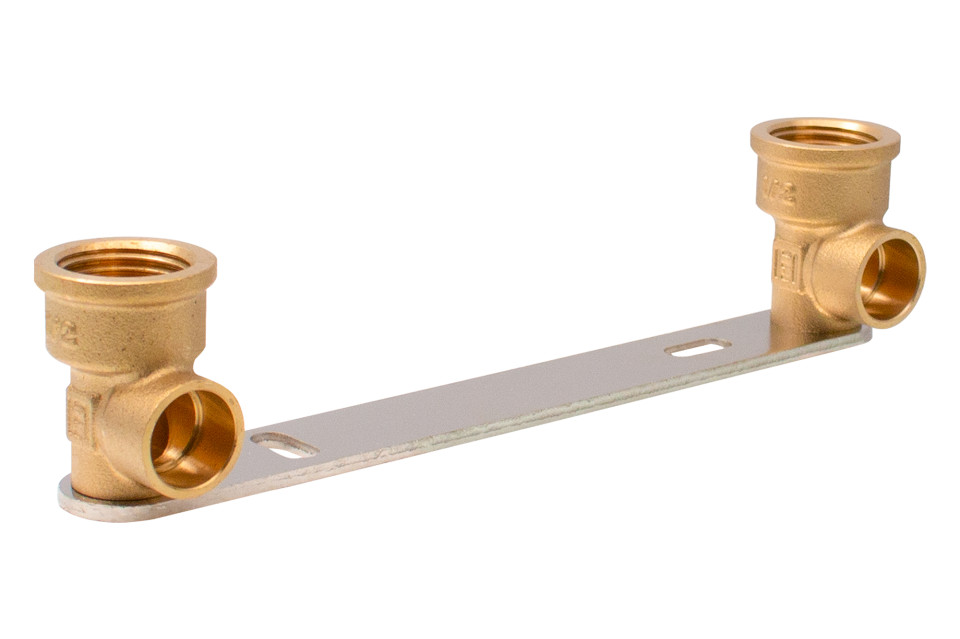 Pájkovacia meď prechodová nástenný komplet s vnútorným závitom 15x1/2