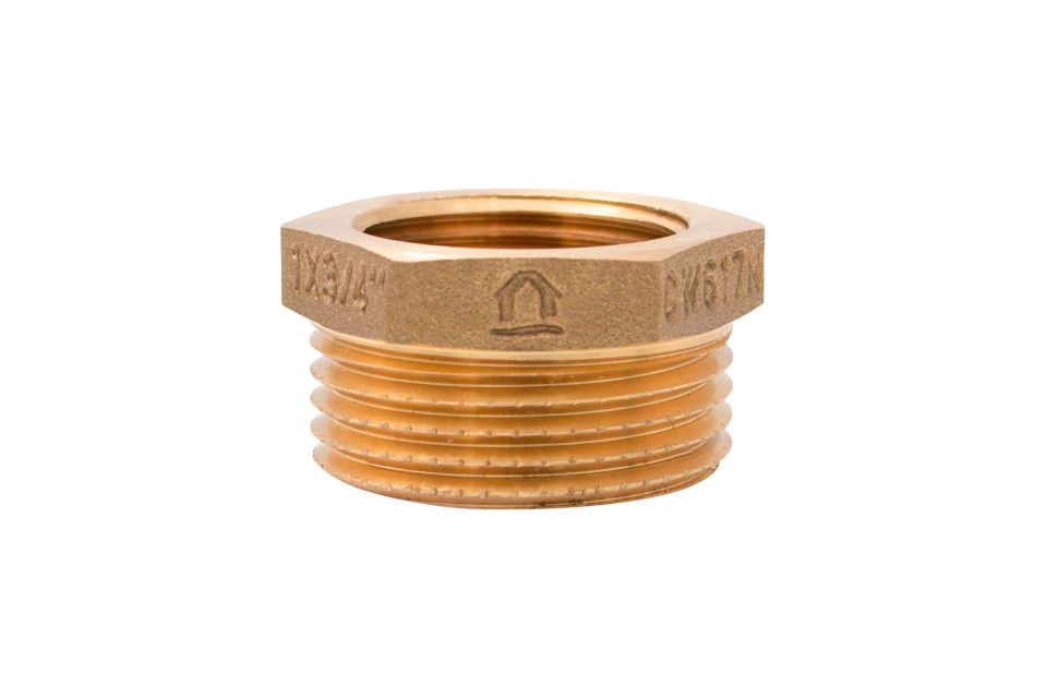 Sárgaréz CW617N szűkítő 1