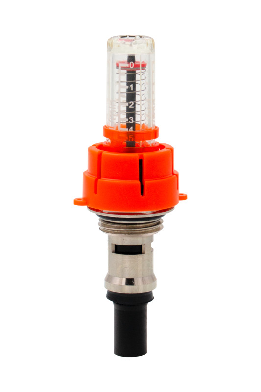 Prietokomer pre mosadzný rozdeľovač 16x1/2