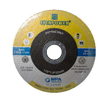 Rezný kotúč na nerez 125x1x22 mm