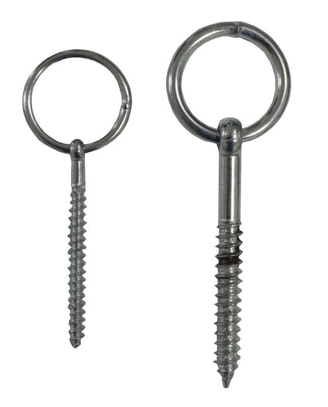 szemescsavar kötélkarikával 8*75mm