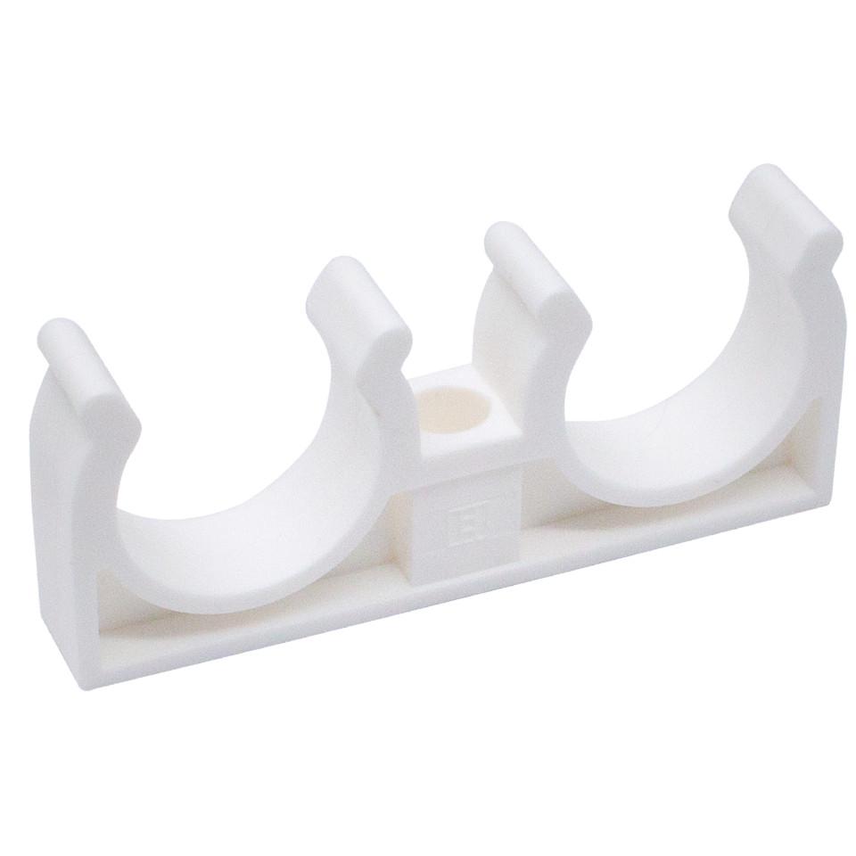 Dupla műanyag csőbilincs PPR 32