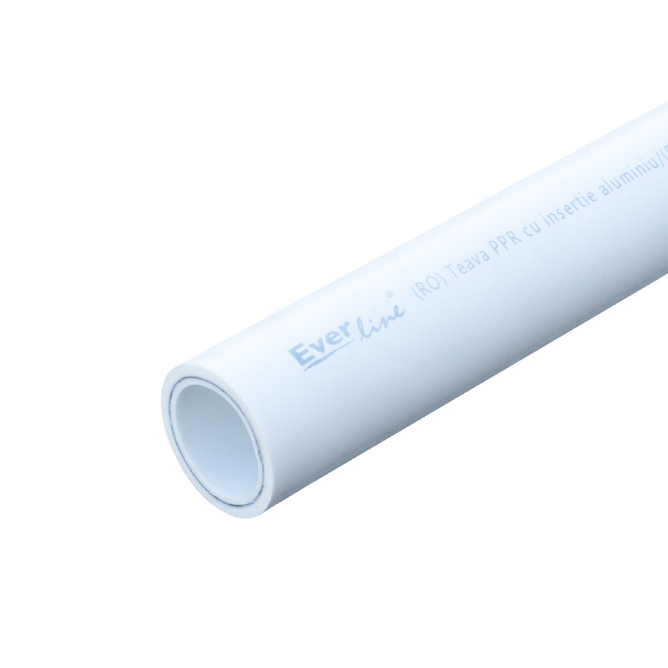 Polipropilén(PPR) cső középen alumínium fóliával 20x3.1mm